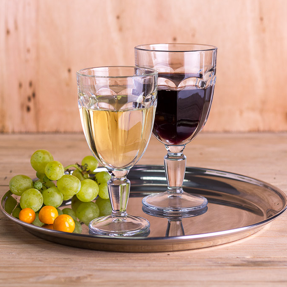 BANDEJA INOX REDONDA 40CM