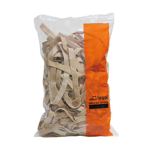 ELÁSTICOS FEGOL NÚMERO 89 160X12X1MM SACO DE 1KG