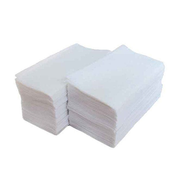 CAIXA COM 50 MAÇOS GUARDANAPOS 14X14CM ZIGUEZAGUE BRANCO