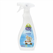 Spray Tira-Nódoas Chicco da Pinto & Coelho, embalagem com frasco branco e rótulo, ideal para remover manchas.