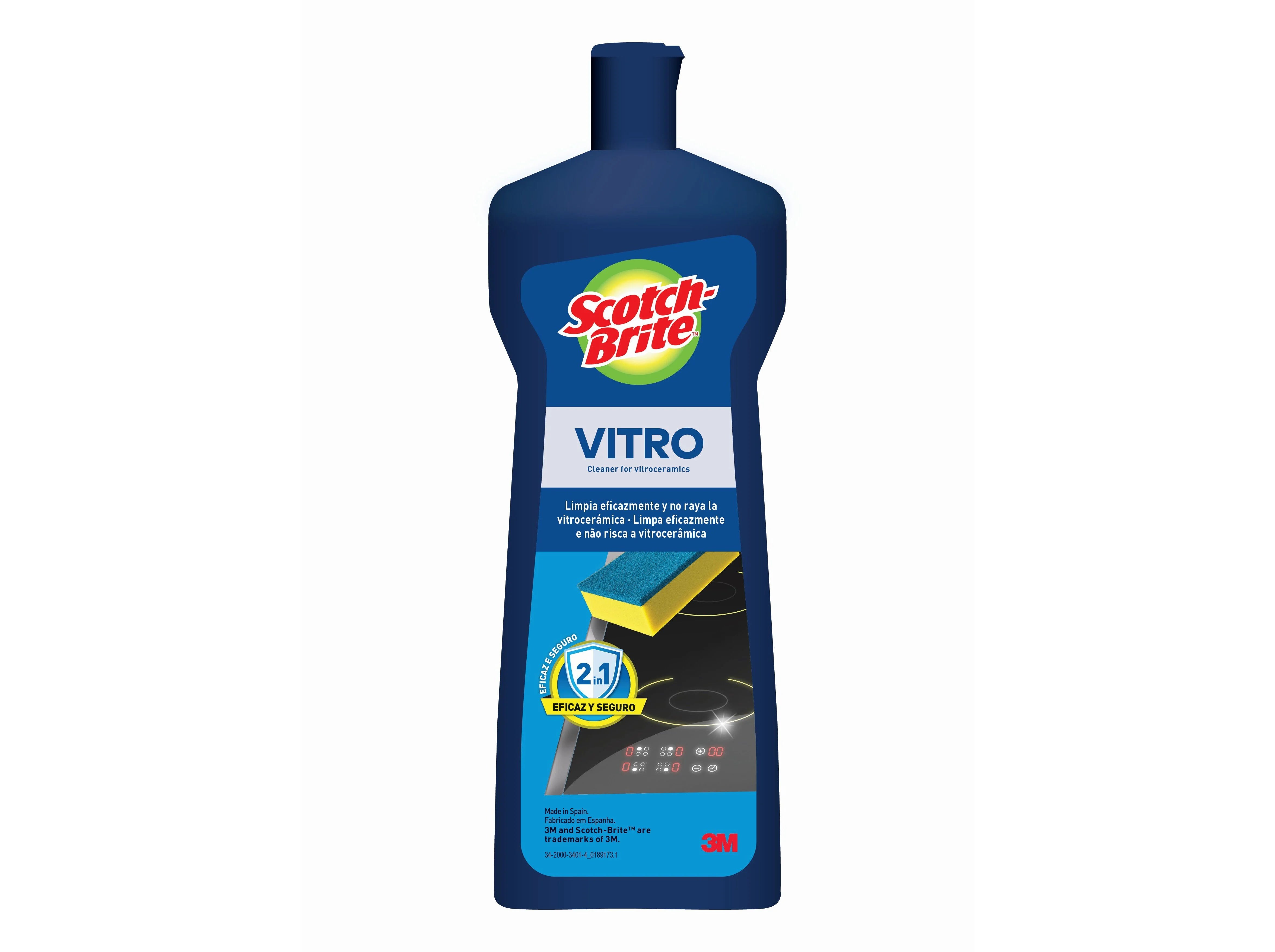 Limpeza scotch brite cozinha vitrocerâmica 250ml - Pinto & Coelho