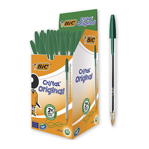 Esferográfica Bic Cristal Original Verde