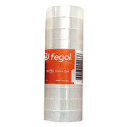 Fita Adesiva Fegol 33m x 15mm Transparente Acordeão Mod.1533