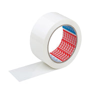 Fita Adesiva Tesa 66m x 50mm PVC Branca para Embalagem