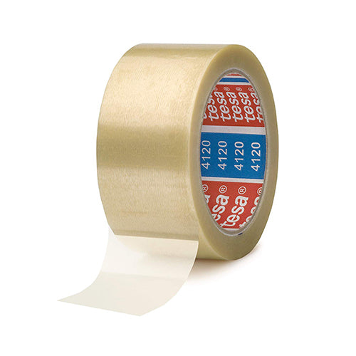 Fita Adesiva Tesa 66m x 38mm PVC Transparente para Embalagem