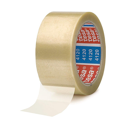 Fita Adesiva Tesa 66m x 50mm PVC Transparente para Embalagem