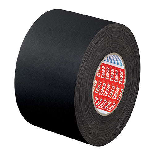 Fita Adesiva de Tecido Tesa 25m x 50mm Premium Preta