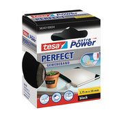 Cinta adhesiva Tesa 2,75m x 38mm Extra Power Perfect negra para reparaciones