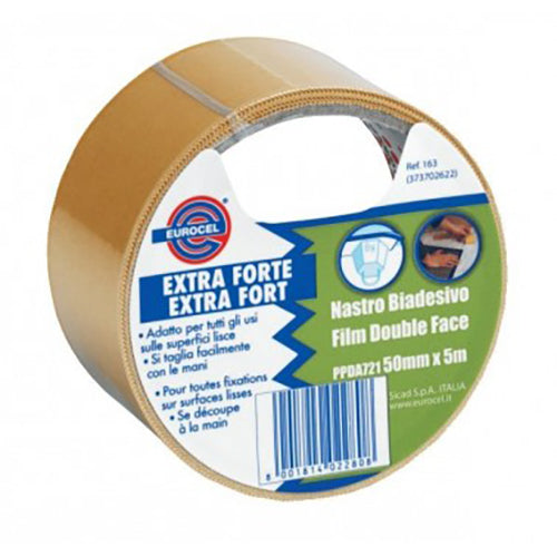 Fita Bi-Adesiva Eurocel 5m x 50mm para Alcatifas