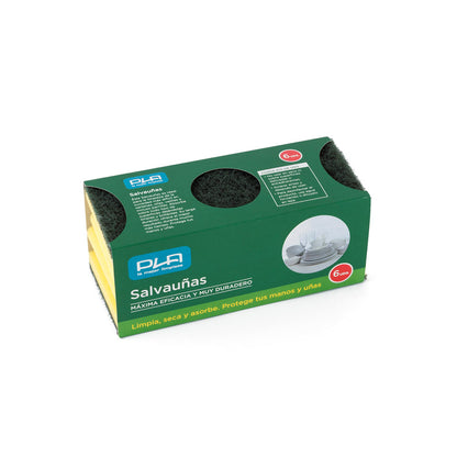 Salva unhas - (esponja) (Pacote com 6 unidades)