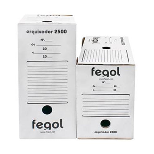 CAIXA DE ARQUIVO DEFINITIVO FEGOL L160 MODELO 2500