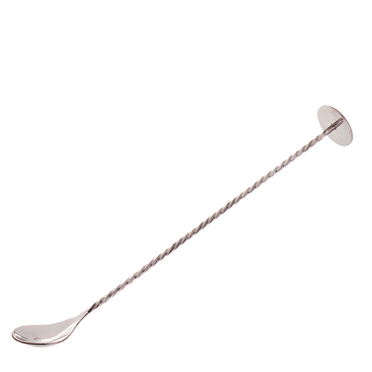 COLHER INOX BAR COM BASE 30CM