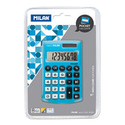 CALCULATRICE DE POCHE MILAN POCKET BLEUE 150908BBL