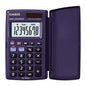 CALCULADORA DE BOLSO BÁSICA CASIO HS-8VER EURO COM TAMPA