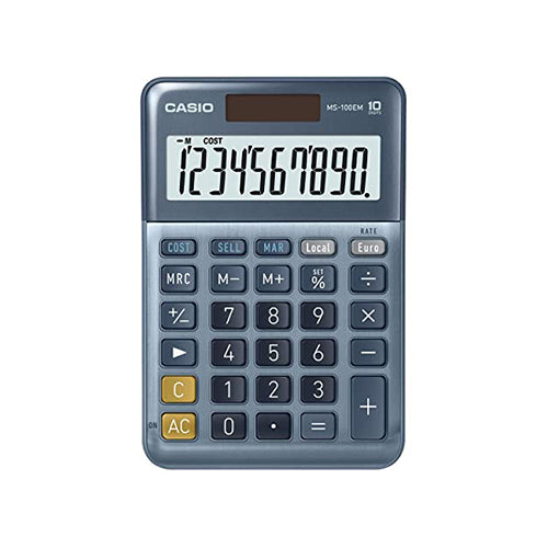 CALCULATRICE DE SECRÉTAIRE CASIO MS-100BM