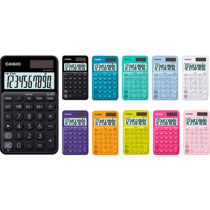 CALCULADORA DE BOLSO BÁSICA CASIO SL-310UC SORTIDO