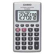CALCULADORA DE BOLSO BÁSICA CASIO HL-820VA COM CARTEIRA