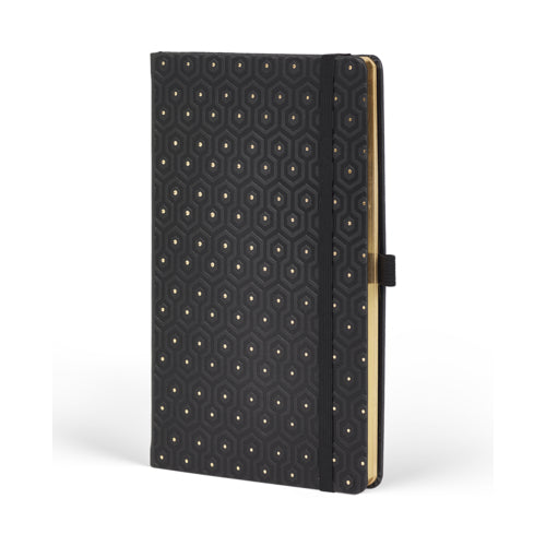 Agenda 2026 Semanal Papiro Castelli Gold com Notas 13x21cm Honeycomb