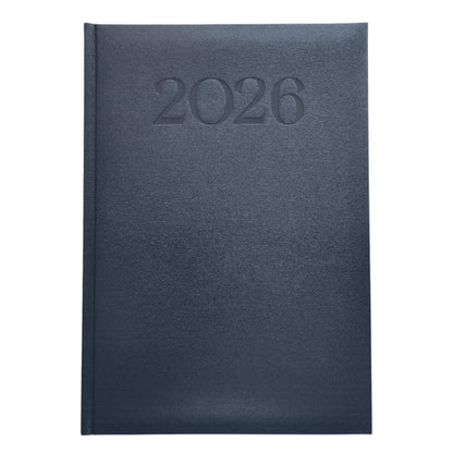 Agenda 2026 Diária Secretária Papiro Madrid A21 15x21cm Azul