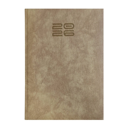 Agenda 2026 Diária Secretária Papiro Polignano A21 15x21cm Castanho