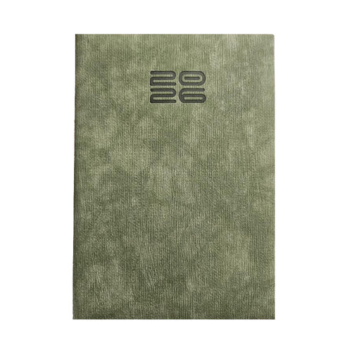 Agenda 2026 Diária Secretária Papiro Polignano A21 15x21cm Verde