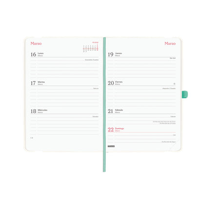 Agenda 2025/2026 Semanal Finocam Capri 16 Meses 118x168mm Jungle