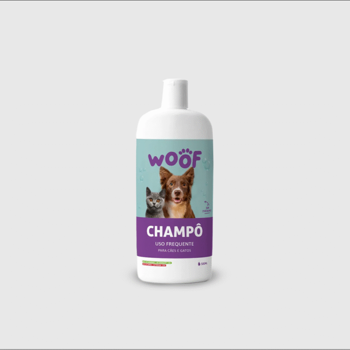 woof - champô cães e gatos uso frequente - 500ml