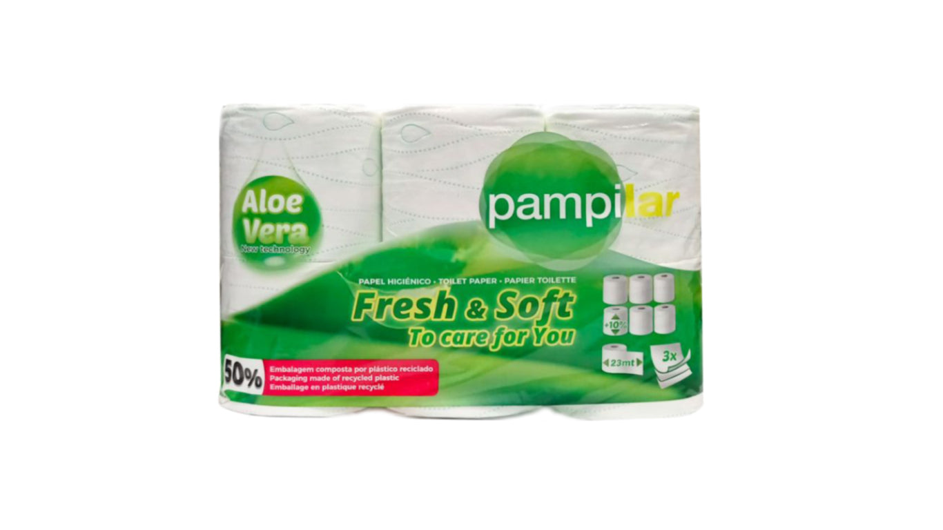 Papel Higiénico Aloe Vera 3F