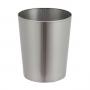 Papeleira redonda inox satinado 6 L NOFER 14097.S