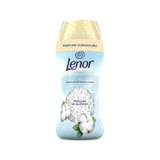 Perfumador de roupa Pinto & Coelho Pérolas Algodão, frasco de 195g com perfume suave para roupas e tecidos.