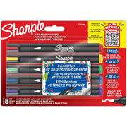 Sharpie Creative Acrylmarker 5 Farben - Rundspitze