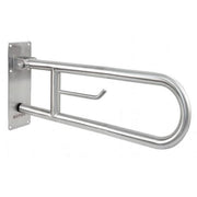Barra de apoio rebatível inox satinado 600 mm NOFER 15051.60.S