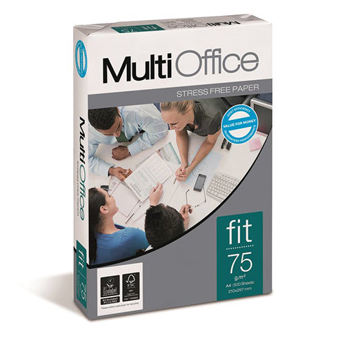 RESMA PAPEL FOTOCÓPIA A4 75GR MULTIOFFICE BRANCO