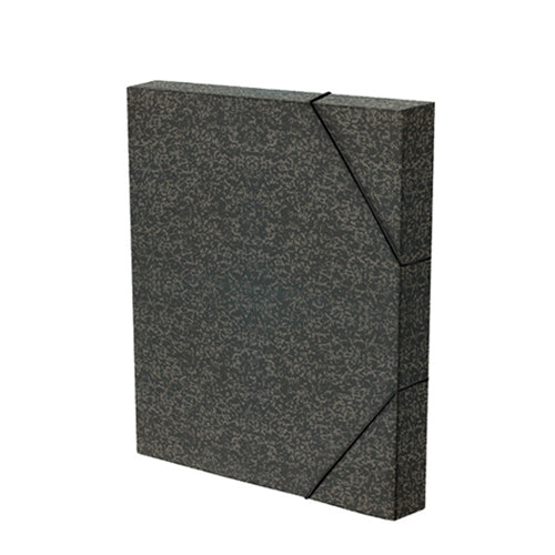 CAPA ARQUIVO COM ELÁSTICOS FEGOL ALMAÇO L30 FIBRA 1008/3 PRETA