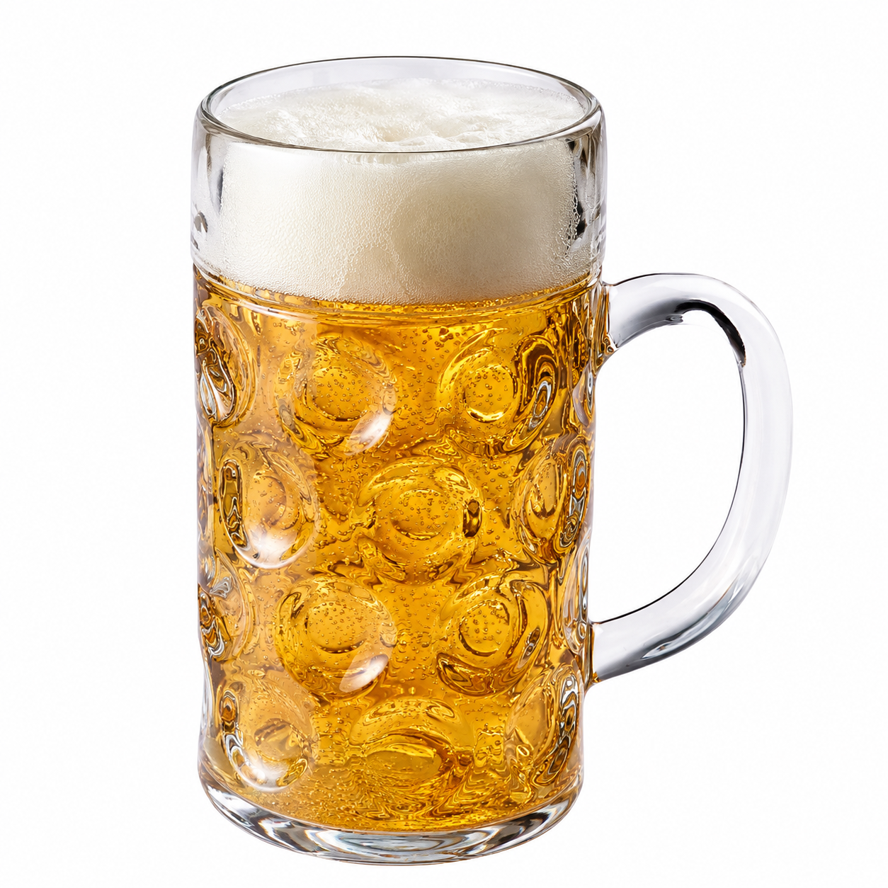 Caneca de Cerveja em Plástico SAN Transparente 50cl