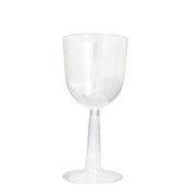 Dois copos de vinho Pinto & Coelho PS de 170 ml, transparentes e elegantes, sobre uma superfície branca.