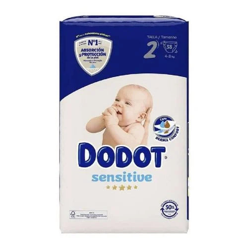 Fralda Dodot Sensitive T2 - 58un