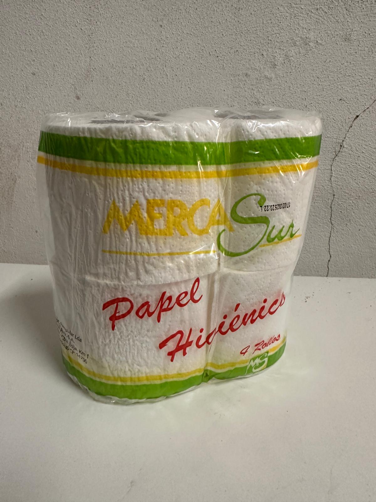 Papel Higiénico Doméstico - 4 Rolos