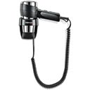 Secador de cabelo Faneco Action Super Plus preto, com difusor e botão de ar frio, voltado para secar e modelar cabelos.