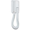Secador de cabelo Faneco Valera Hotello BLDC branco com difusor e bocal, design compacto e acabamento moderno.