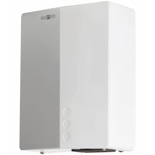 Secador de mãos BIGFLOW EVO ABS branco NOFER 01491.W