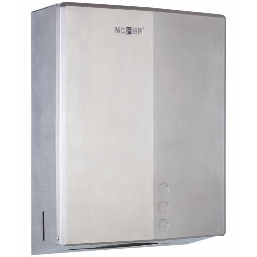 Dispensador de toalhas de papel EVO inox satinado NOFER 04046.S