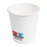 Copo cartão branco bebidas quentes 180 ml / 6 oz