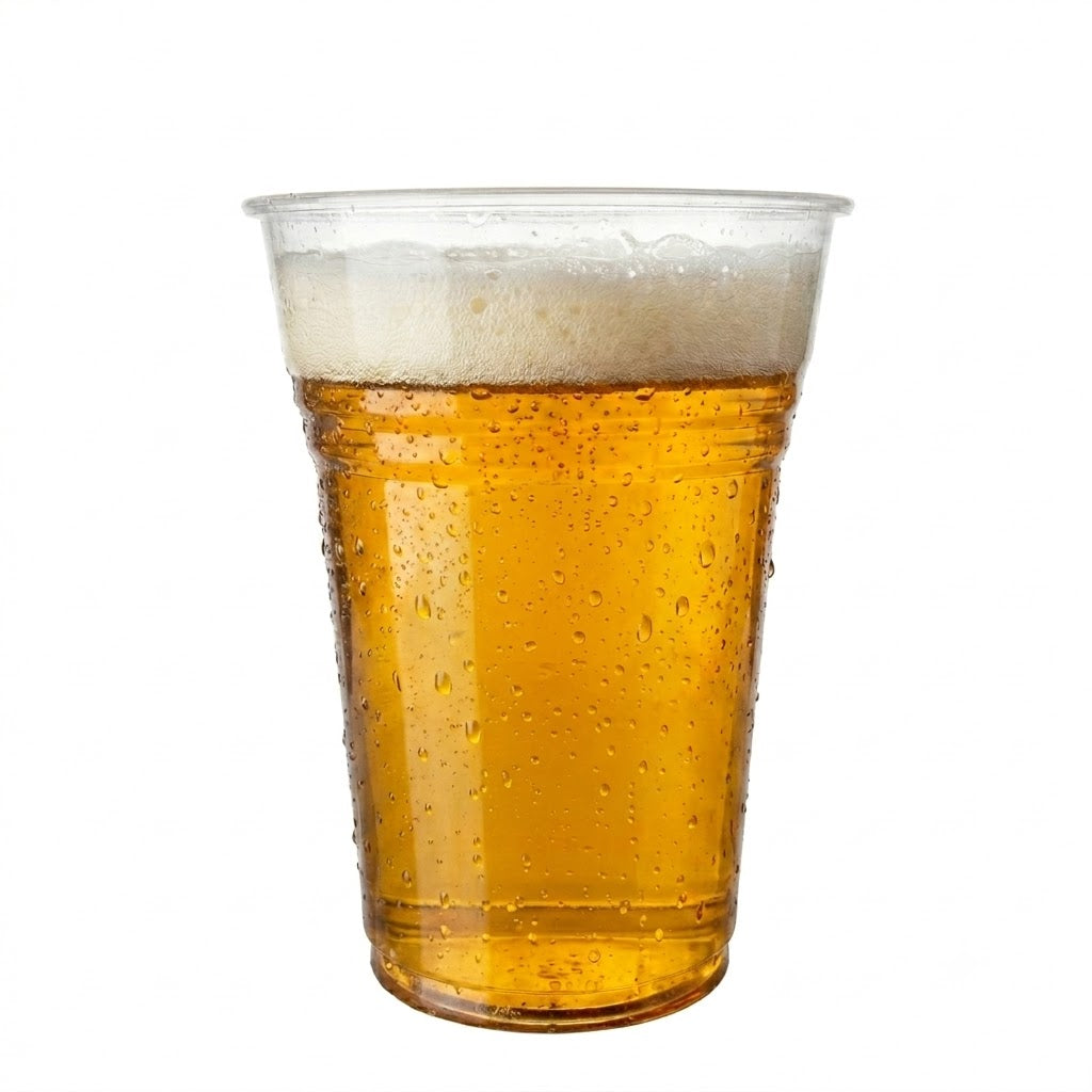 Copo Cerveja Plástico Transparente 1L