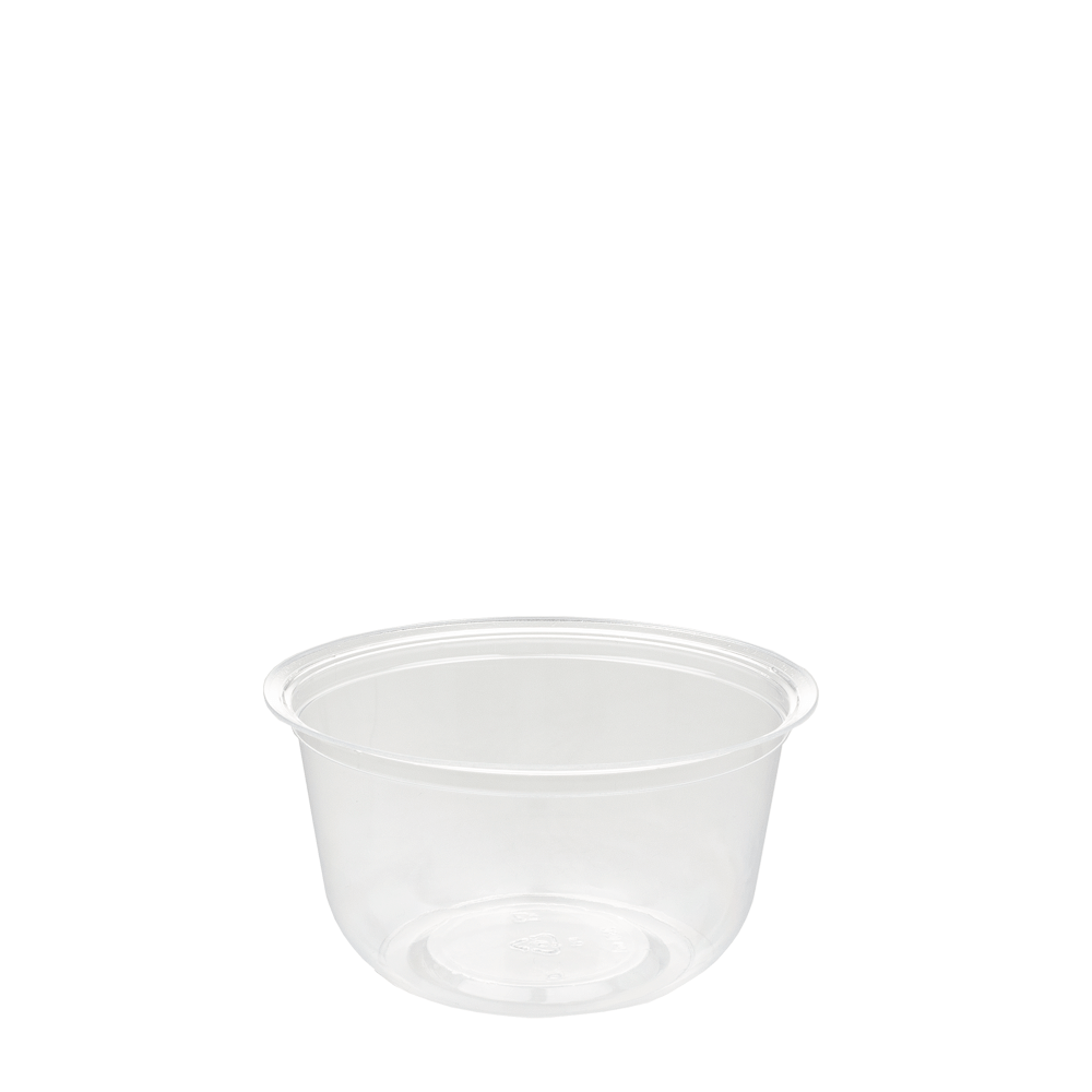 TAÇA DE SOBREMESA EM PS COM TAMPA EM PET 23CL (230ML)