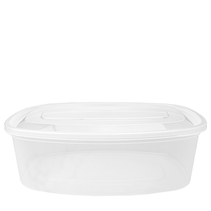 EMBALAGEM PP RÍGIDO 2L (2000ML) COM TAMPA INCORPORADA