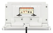 Fraldário de parede horizontal Pinto & Coelho com frente em inox, ideal para higiene e praticidade em ambientes de saúde.