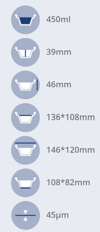 FORMA DE ALUMÍNIO RETANGULAR COM TAMPA EM09 450ml