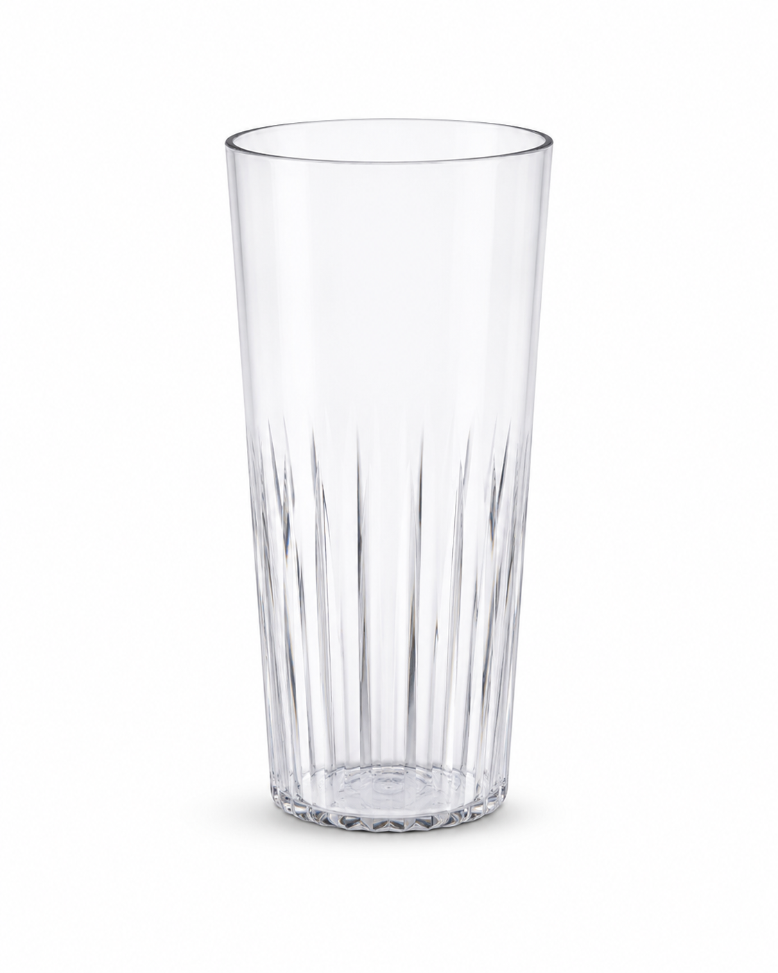 Copo Tubo Transparente em SAN 230ml