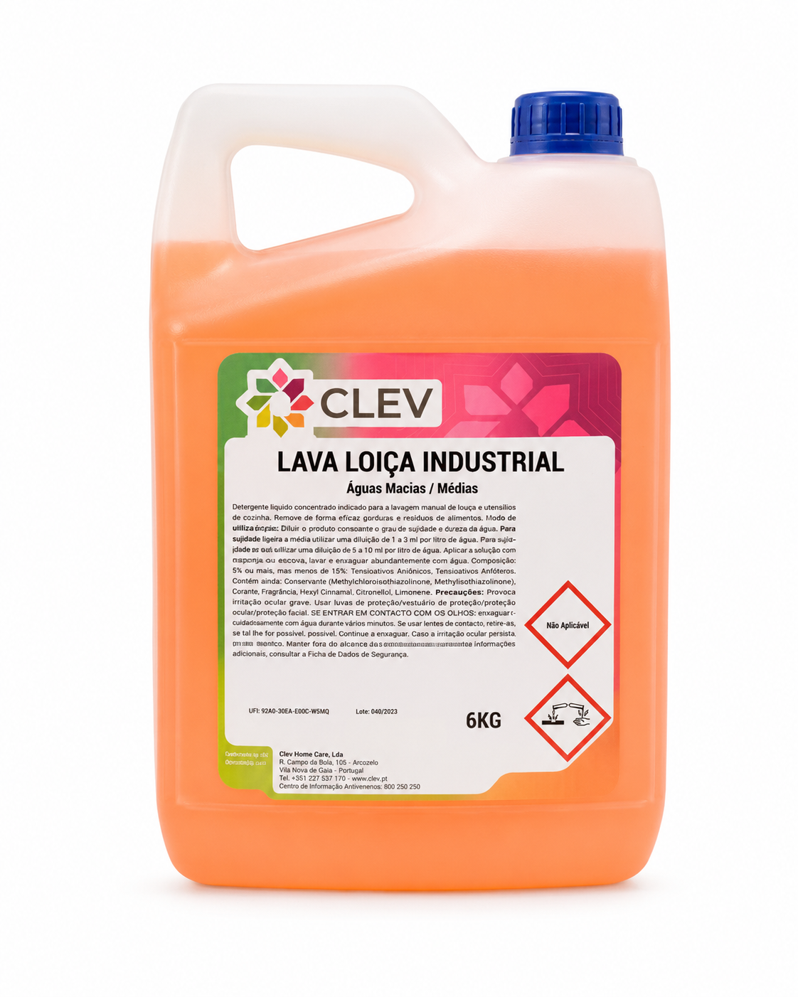 CLEV Lava-Louça Industrial – 6 Kg